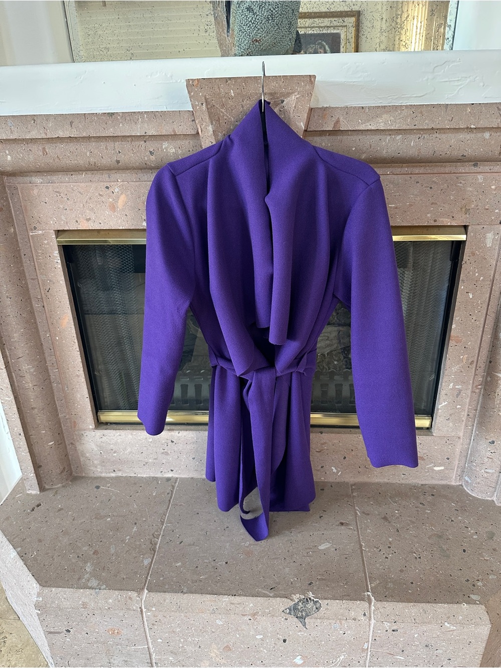 Purple Women's Wrap sweater coat